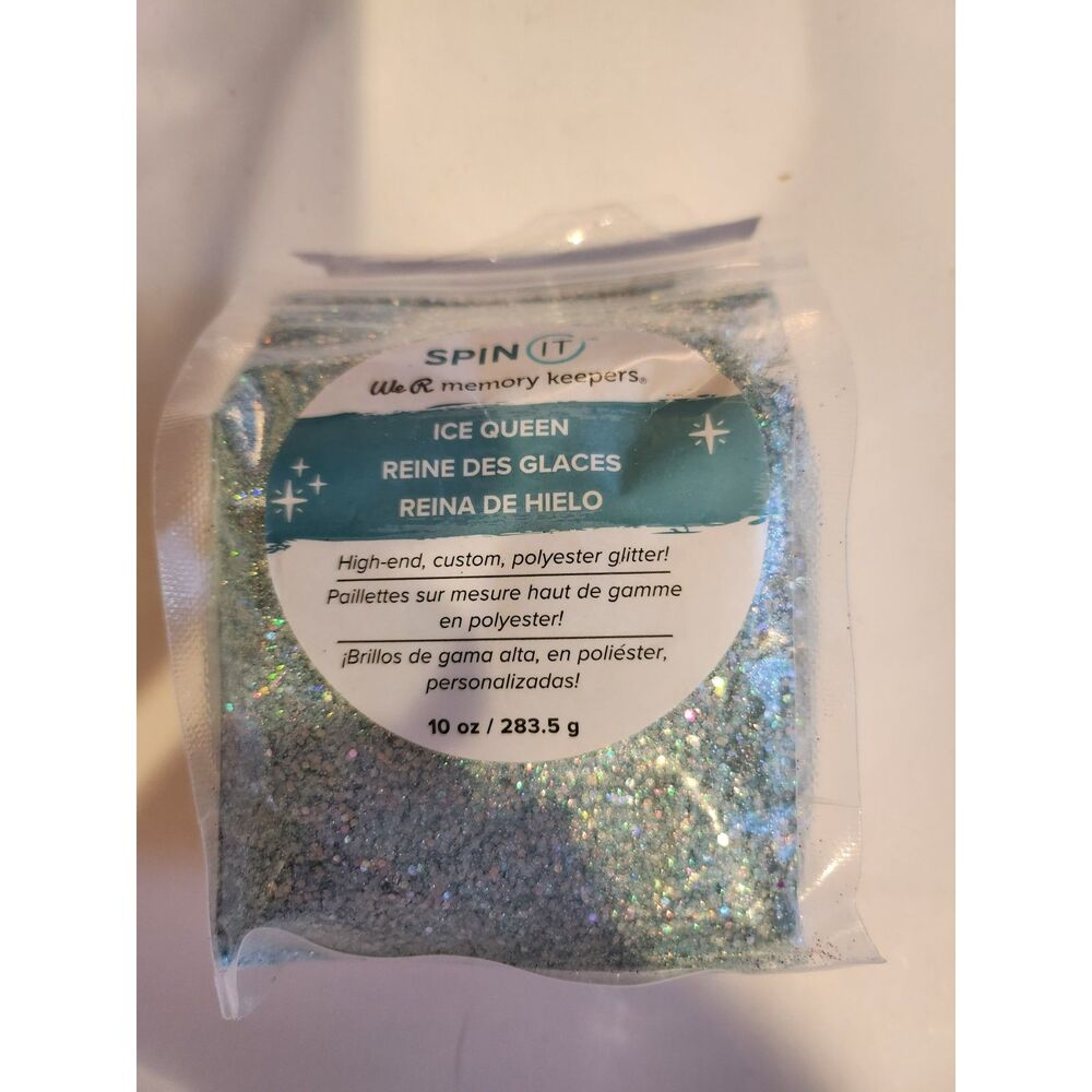 We R Memory Keepers Spin It Glitter Mix 10oz-Ice Queen B16